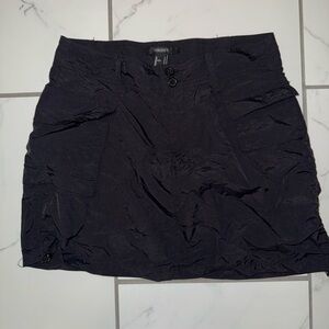 forever 21 black skirt